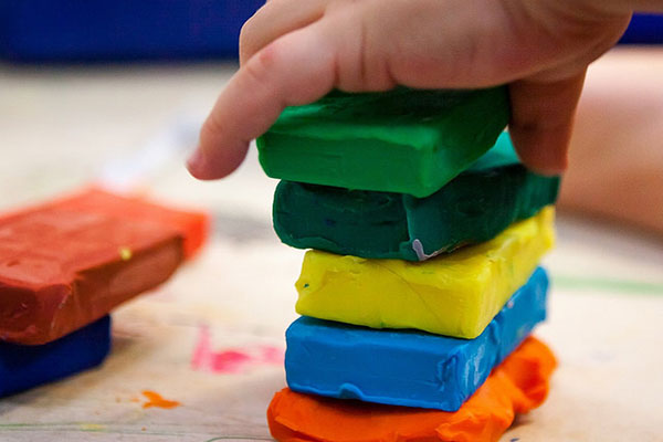 PLAY WITH CLAY ACTIVITY PERFORMED BY GRADE-PRE PRIMARY
