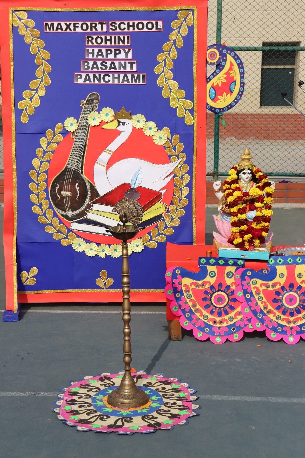 BASANT PANCHMI CELEBRATIONS Maxfort School Rohini